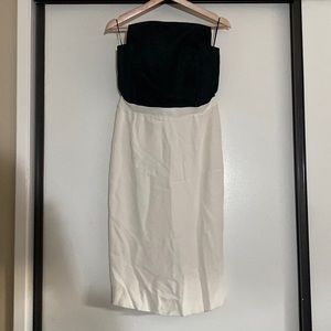 LANVIN Black and White Dress